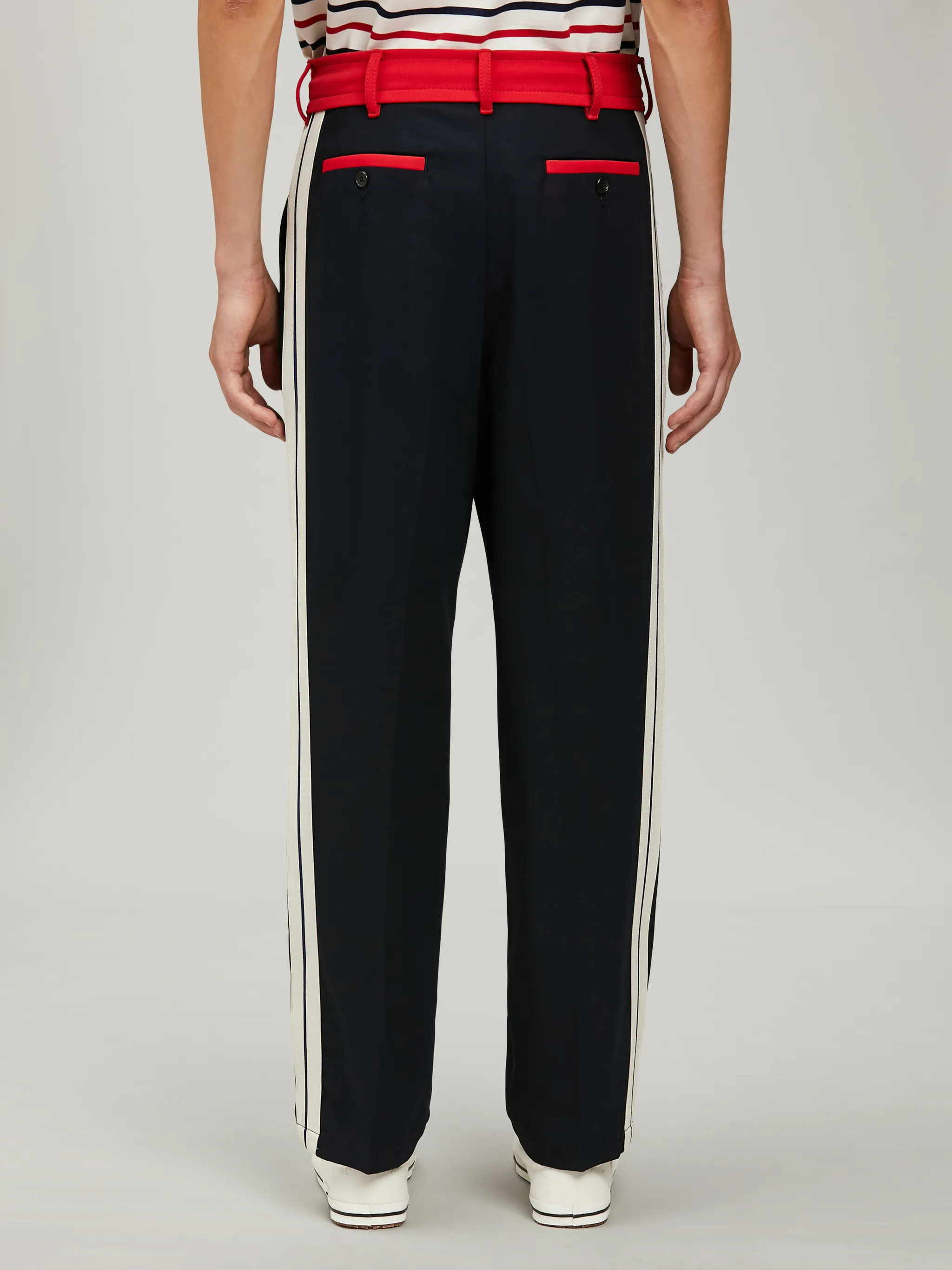 TRACK BELT PANTS