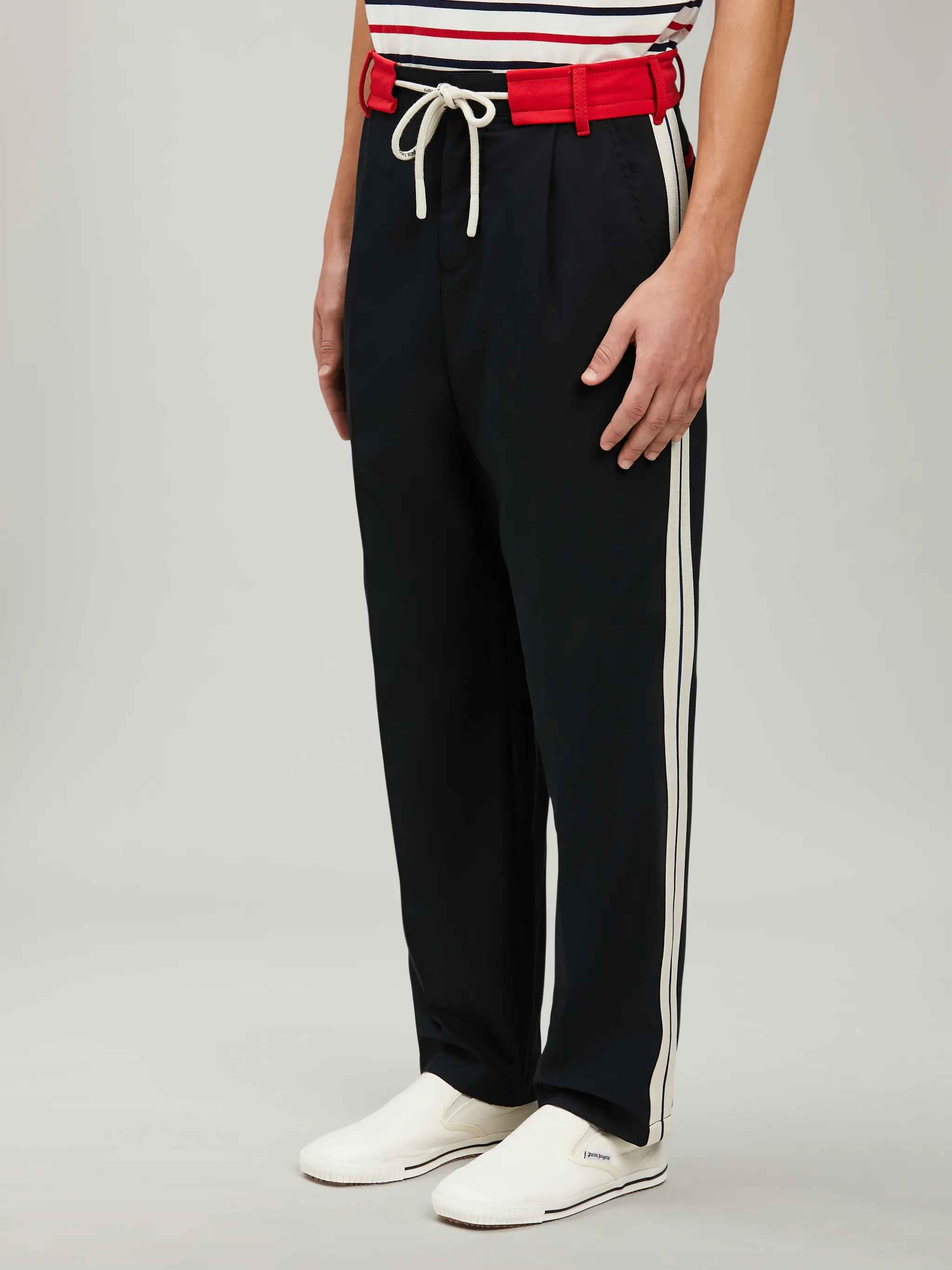 TRACK BELT PANTS