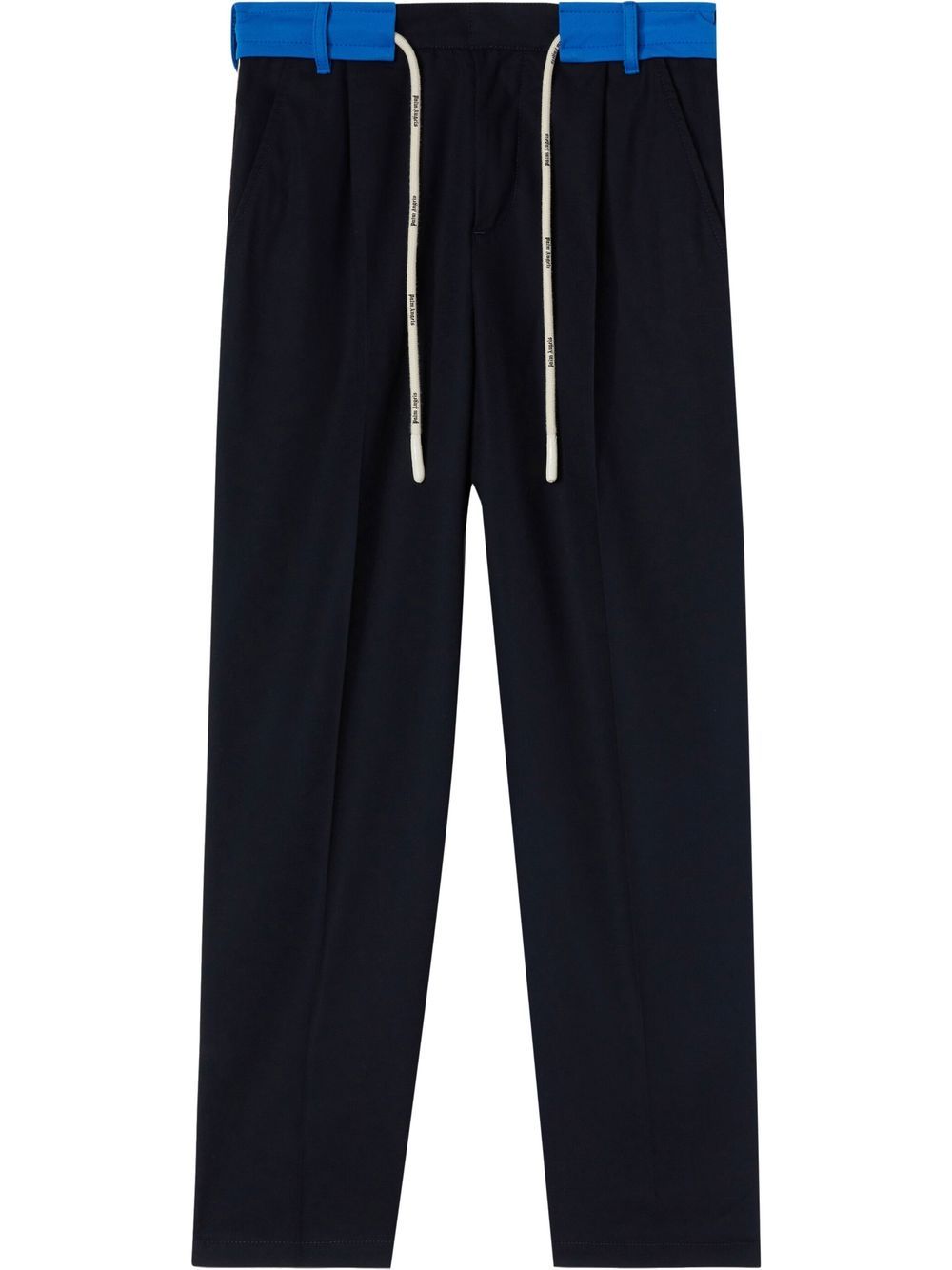 Palm Angels belted track pants - Blue