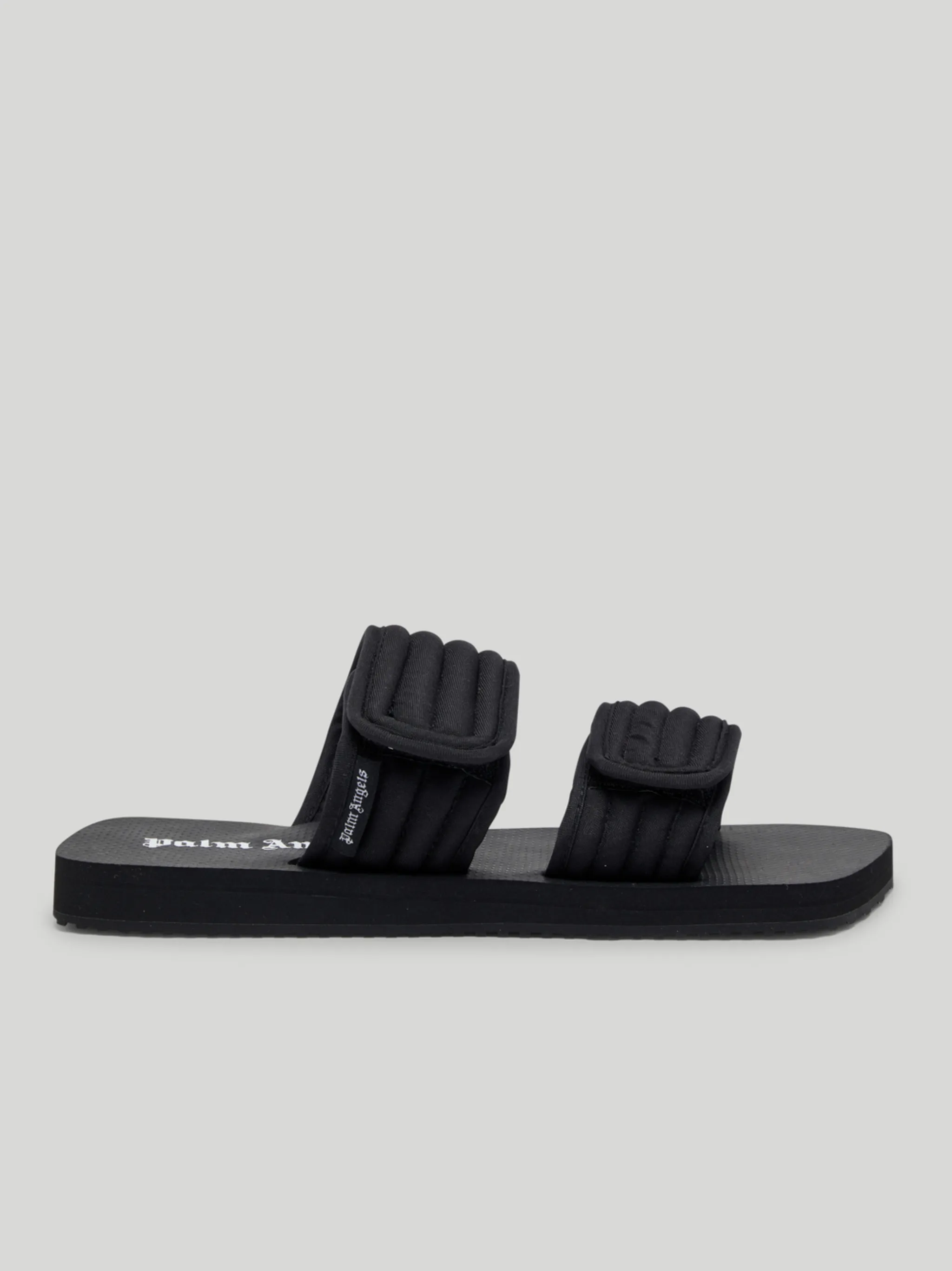 NYLON STRAP SANDALS in black Palm Angels® Official