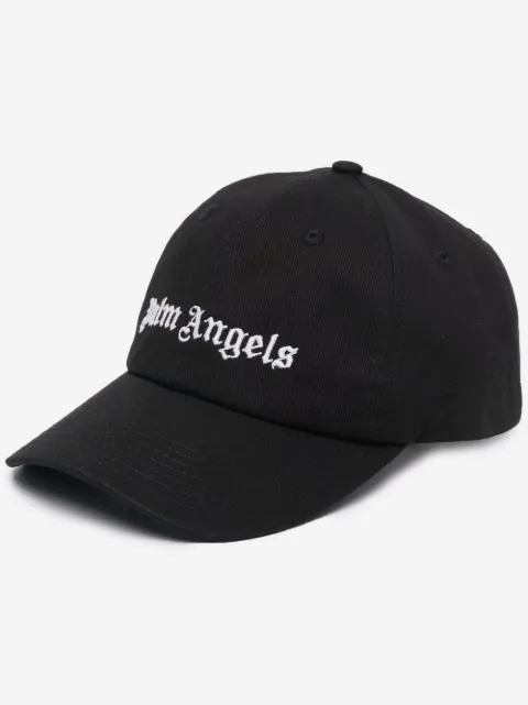 Palm Angels gorra con logo bordado