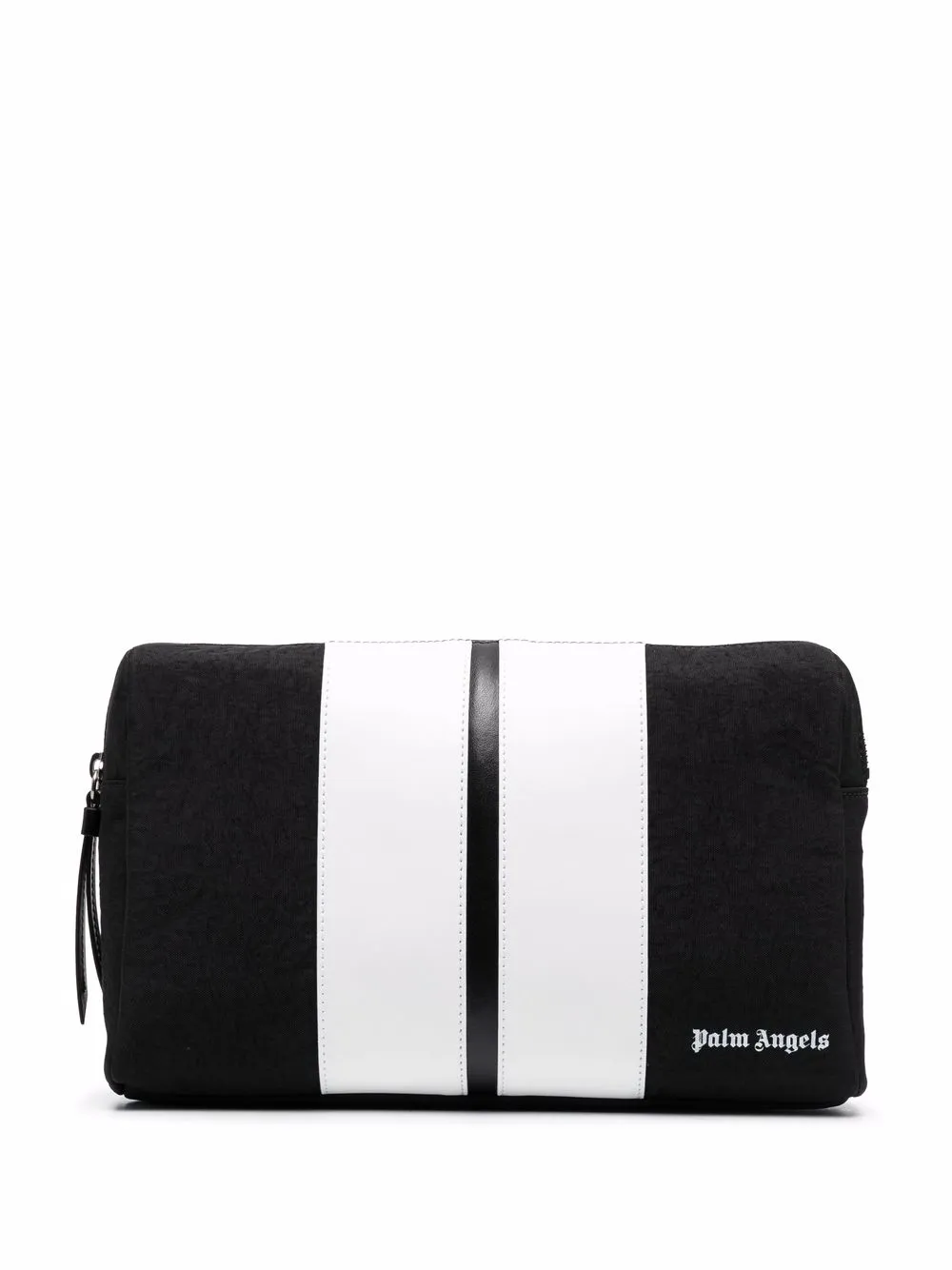 

Palm Angels track stripe wash bag - Black