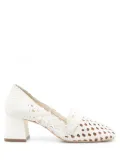 Sarah Chofakian Normandie white pumps - Neutrals