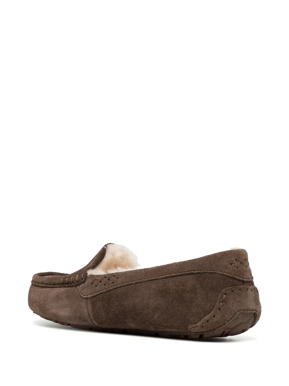 Ugg Dakota Shearling-lined Loafers In Braun