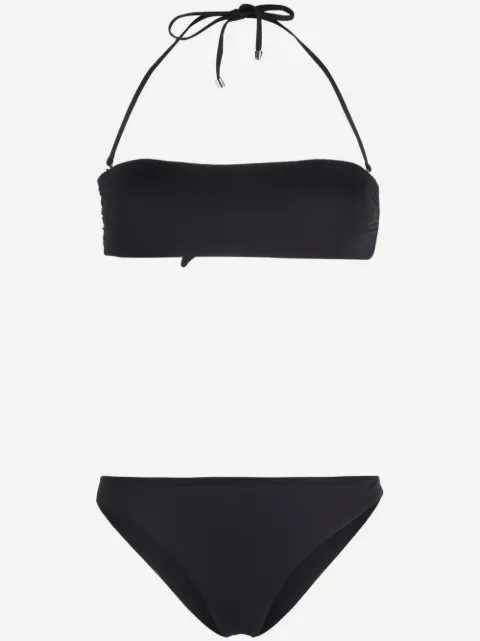 Manokhi halterneck bandeau-style bikini set