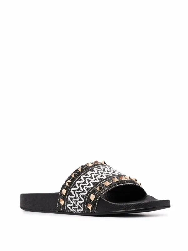 Embellished slides best sale