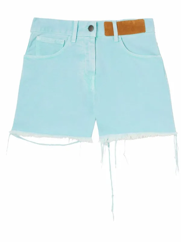 Palm Angels distressed-hem Shorts 