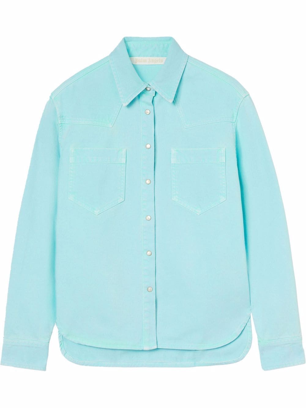 

Palm Angels button-front shirt jacket - Green