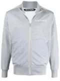Palm Angels glitter lurex track jacket - Grey