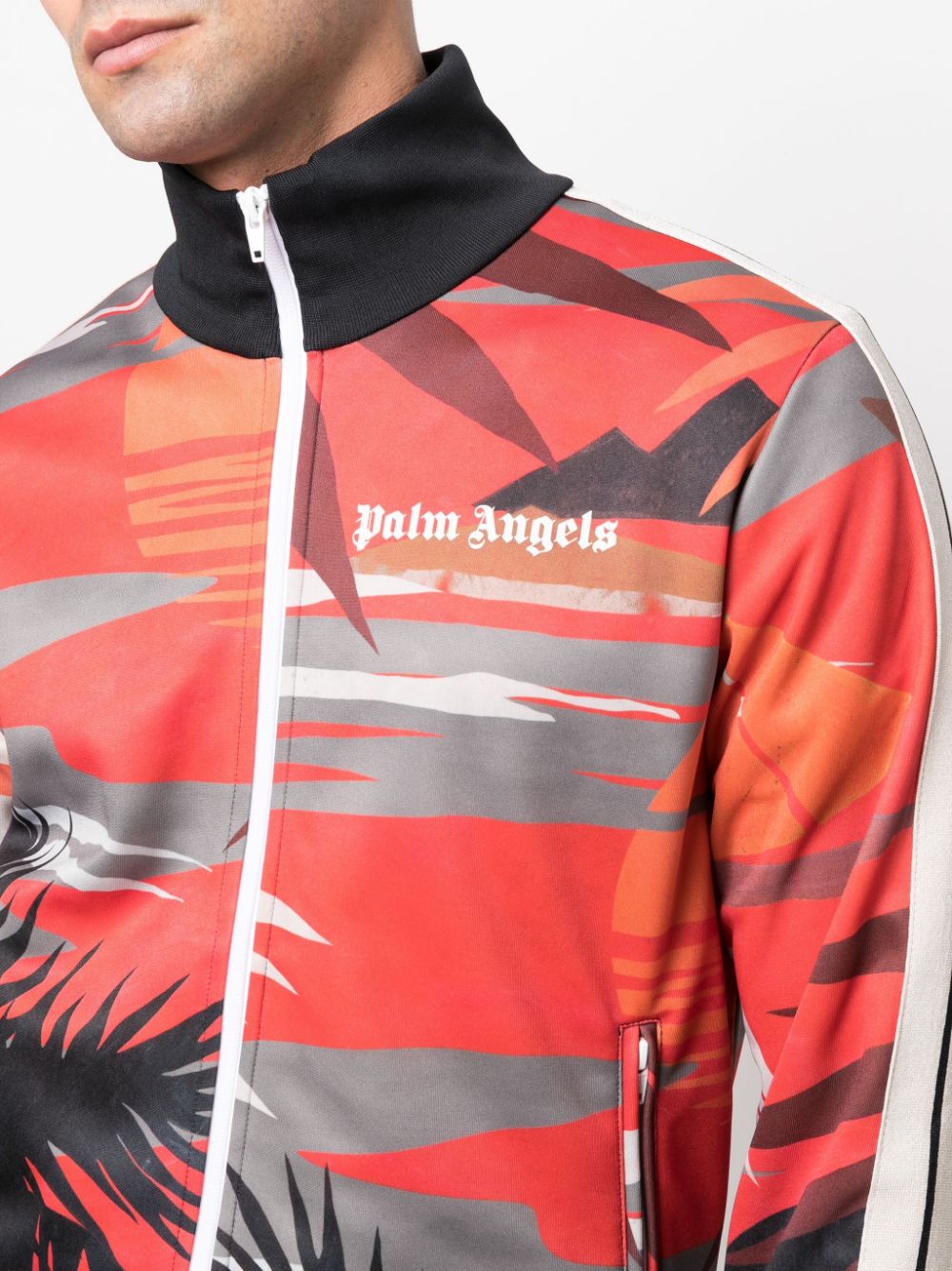 Palm angels outlet hawaiian track jacket