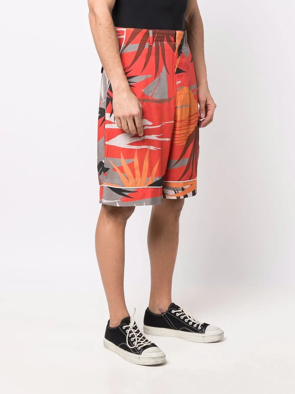  Palm Angels Hawaii Cargoshorts   Orange 