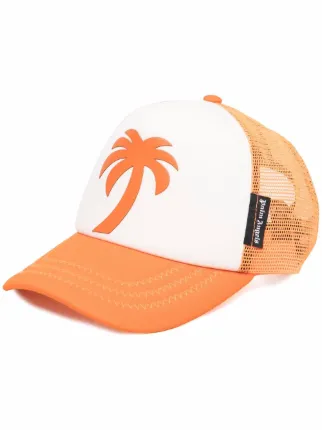 Palm Angels logo-print Trucker Hat 