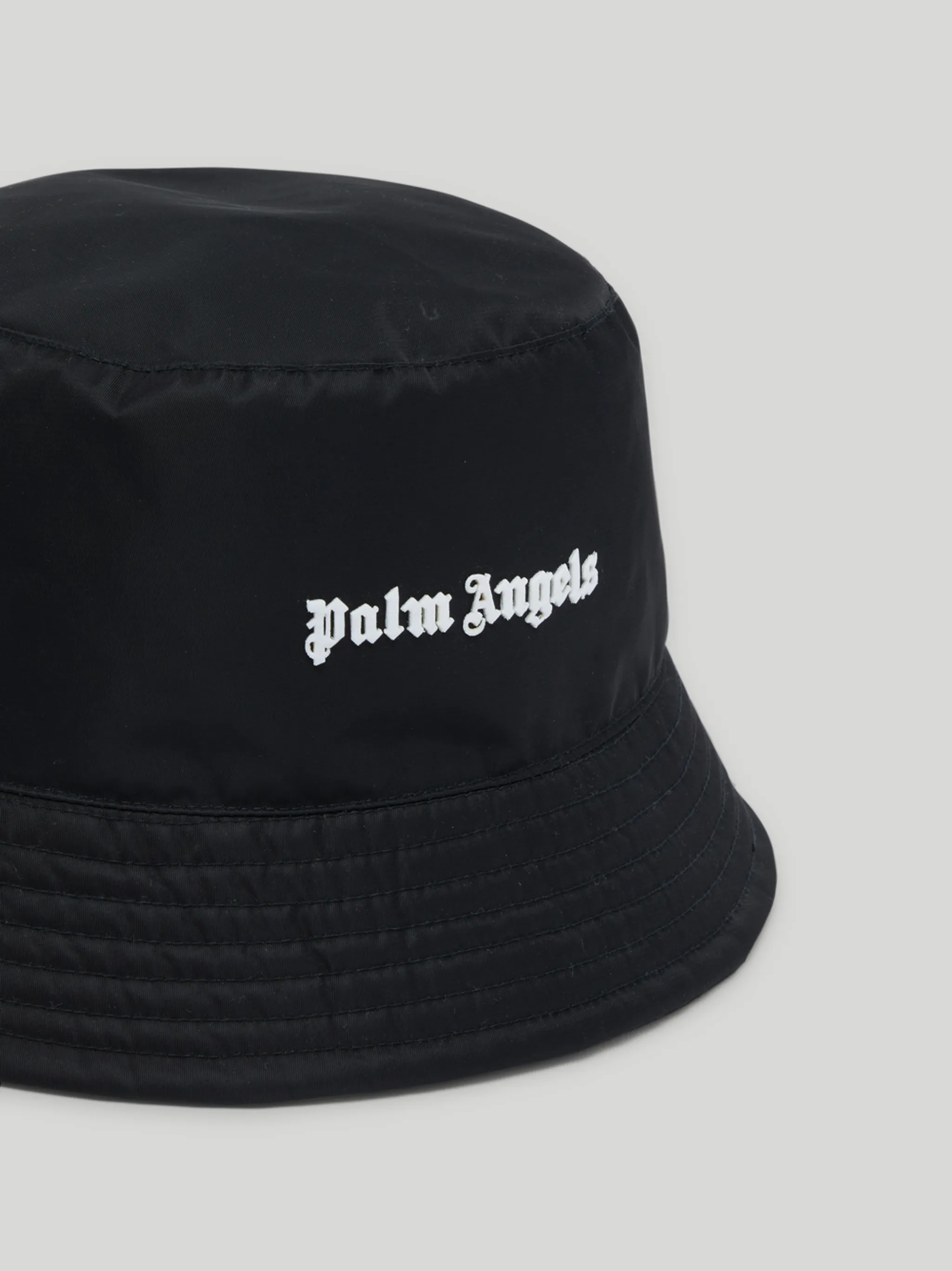 LOGO BUCKET HAT - Palm Angels® Official