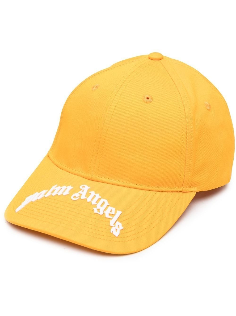 logo-embroidered cap