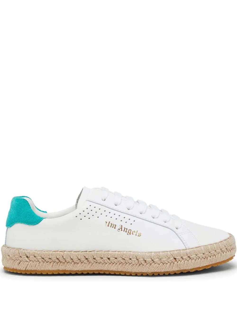 

Palm Angels tenis bajos Palm One tipo alpargatas - Blanco