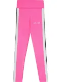 Palm Angels side-stripe leggings - Pink