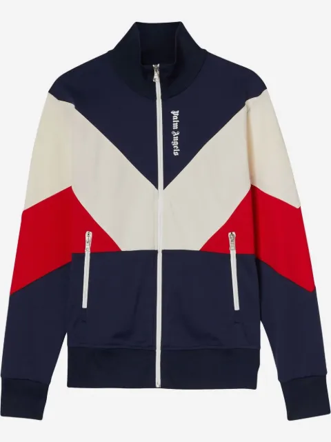 Palm Angels colour-block track jacket