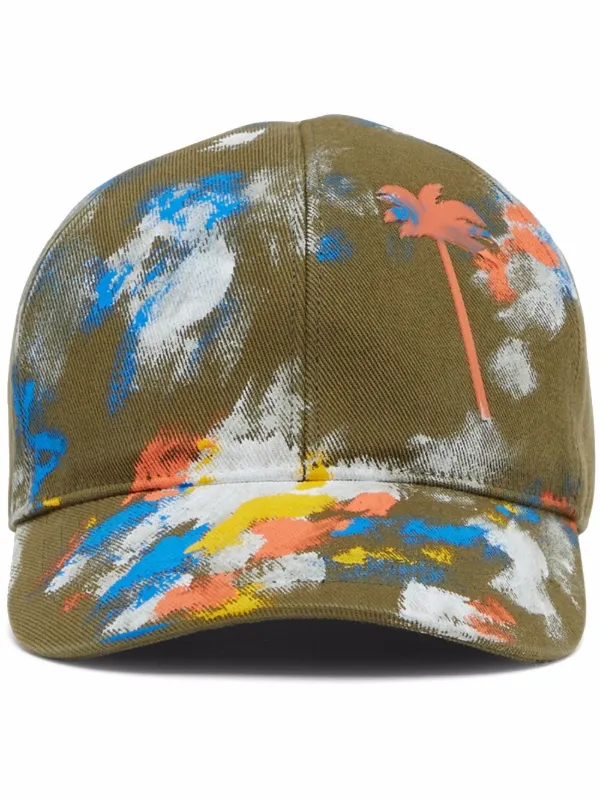 Palm Angels Palm tree-print Baseball 