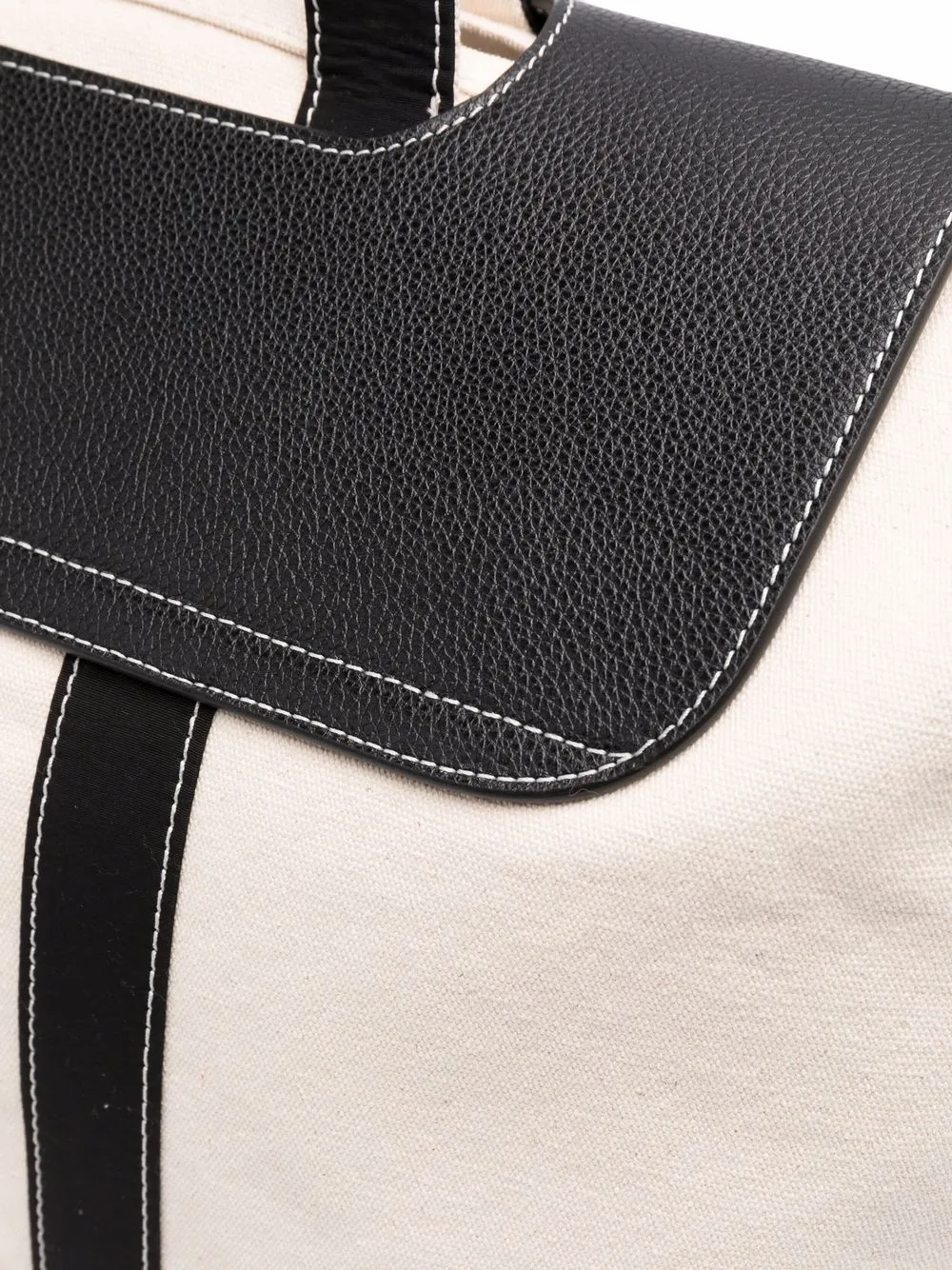 Palm Angels Shopper met logo 1010 BLACK