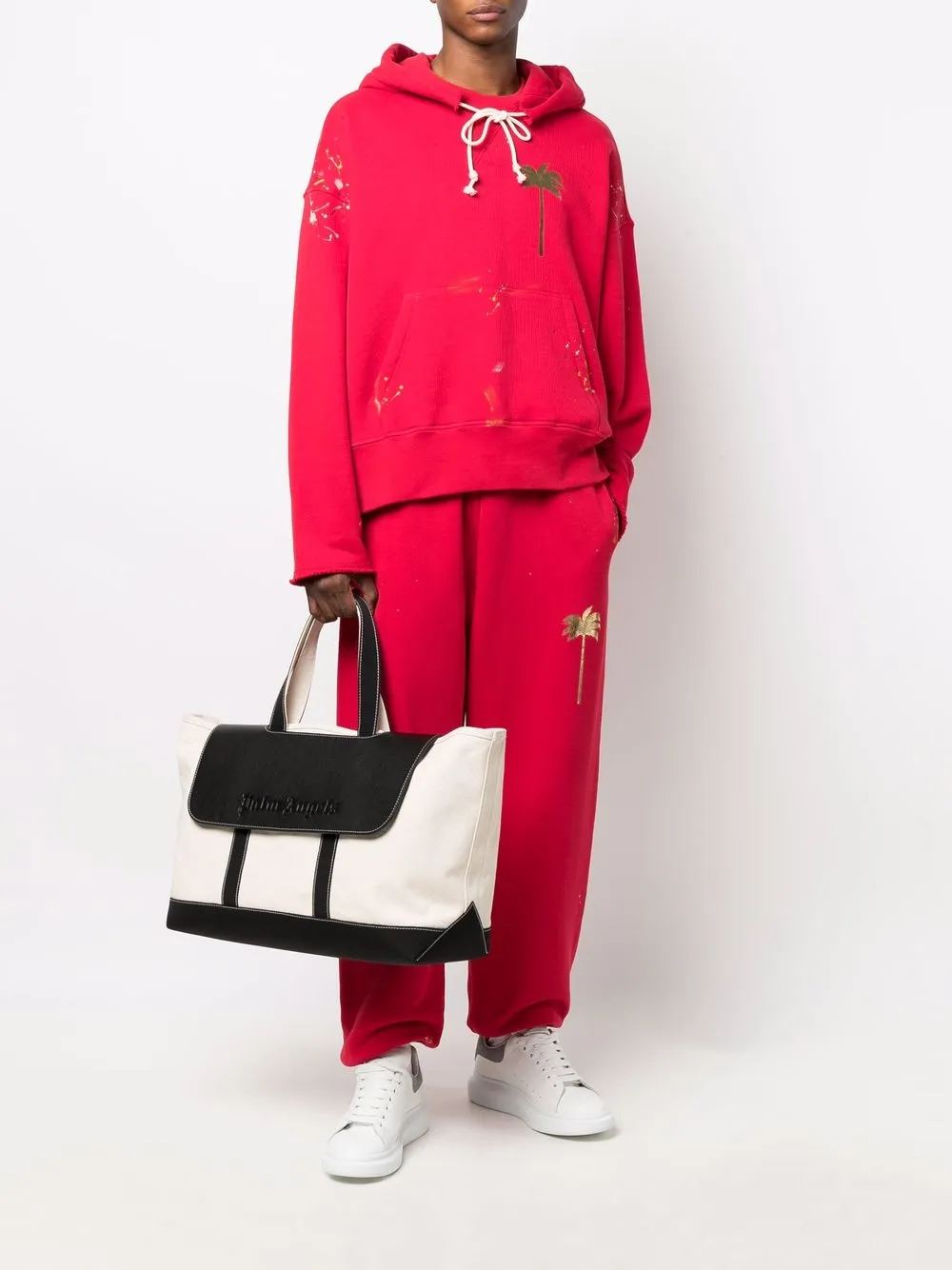Palm Angels logo-flap tote bag | Image 2