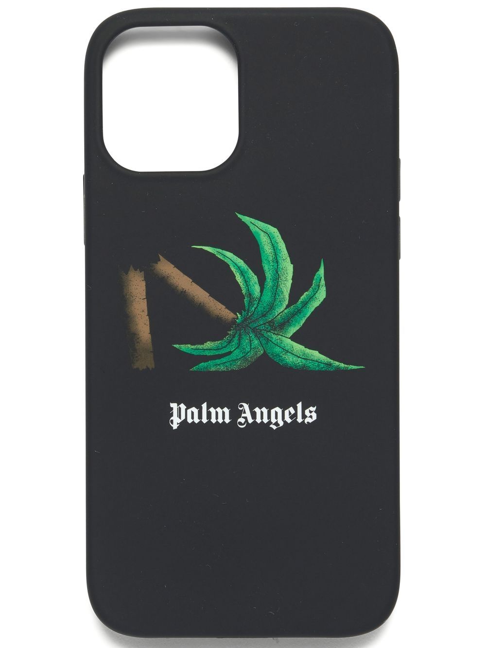 

Palm Angels funda para iPhone 12 Pro Max con logo estampado - Negro