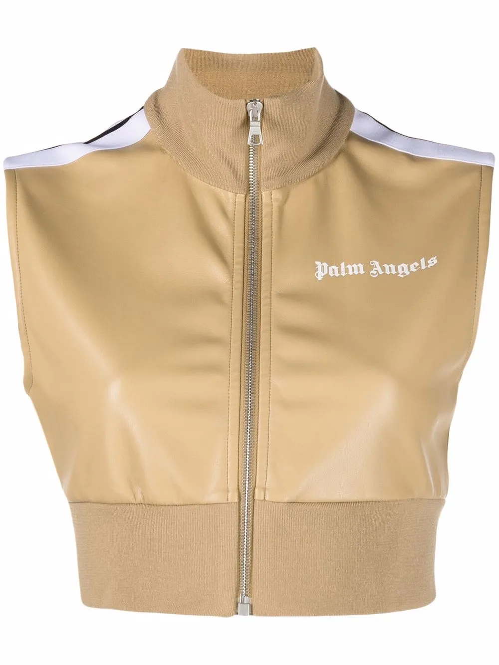 cropped track vest