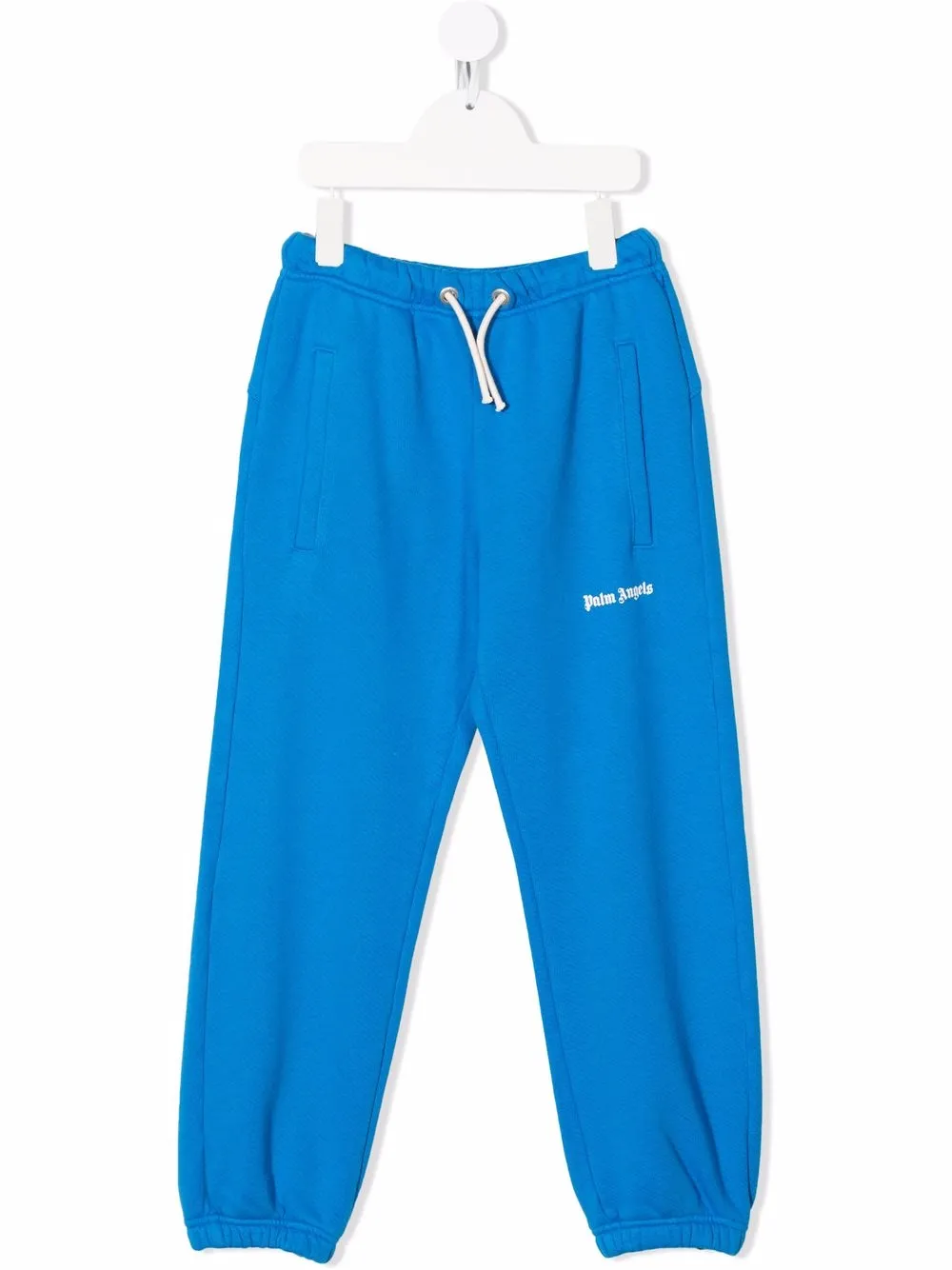 

Palm Angels Kids logo-print track pants - Blue