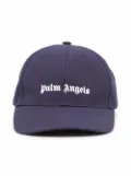 Palm Angels Kids embroidered-logo baseball cap - Blue