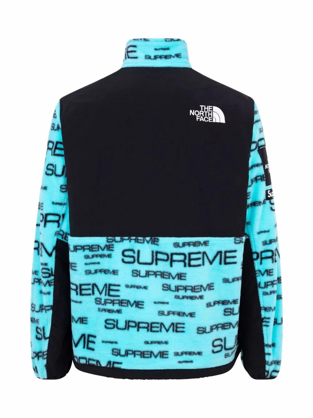 Supreme x The North Face fleece jack - Blauw