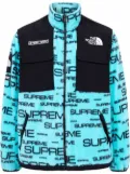 Supreme x The North Face fleece jacket - Blue