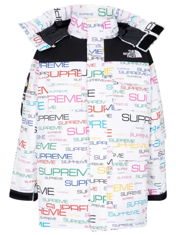 Supreme 14SS Classic Logo Hooded Denim Parka Classic Logo Deni