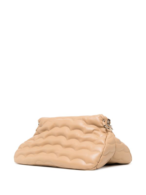 Bottega Veneta The Medium Brown Bag - Beige - Woman - Calfskin