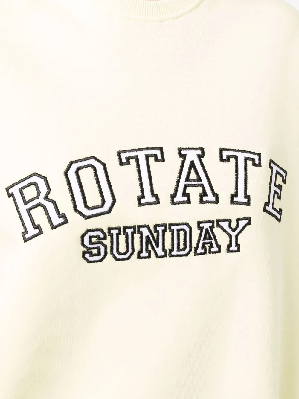 фото Rotate толстовка sunday из органического хлопка с вышивкой