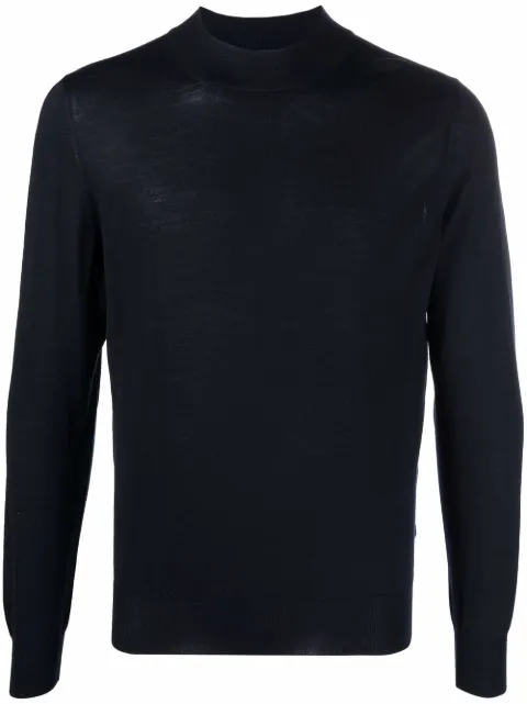 Barba crew-neck knit jumper 