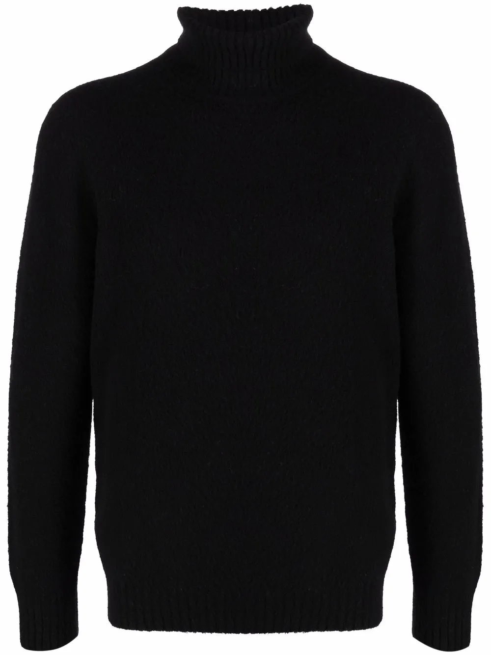 

Barba roll-neck knit jumper - Black