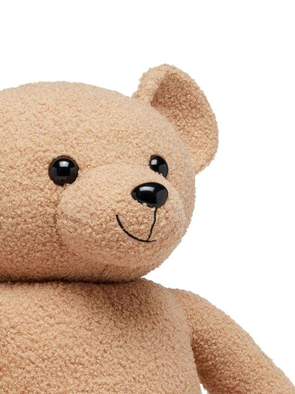 Palm Angels Sprayed logo teddy bear for Men - Brown in UAE