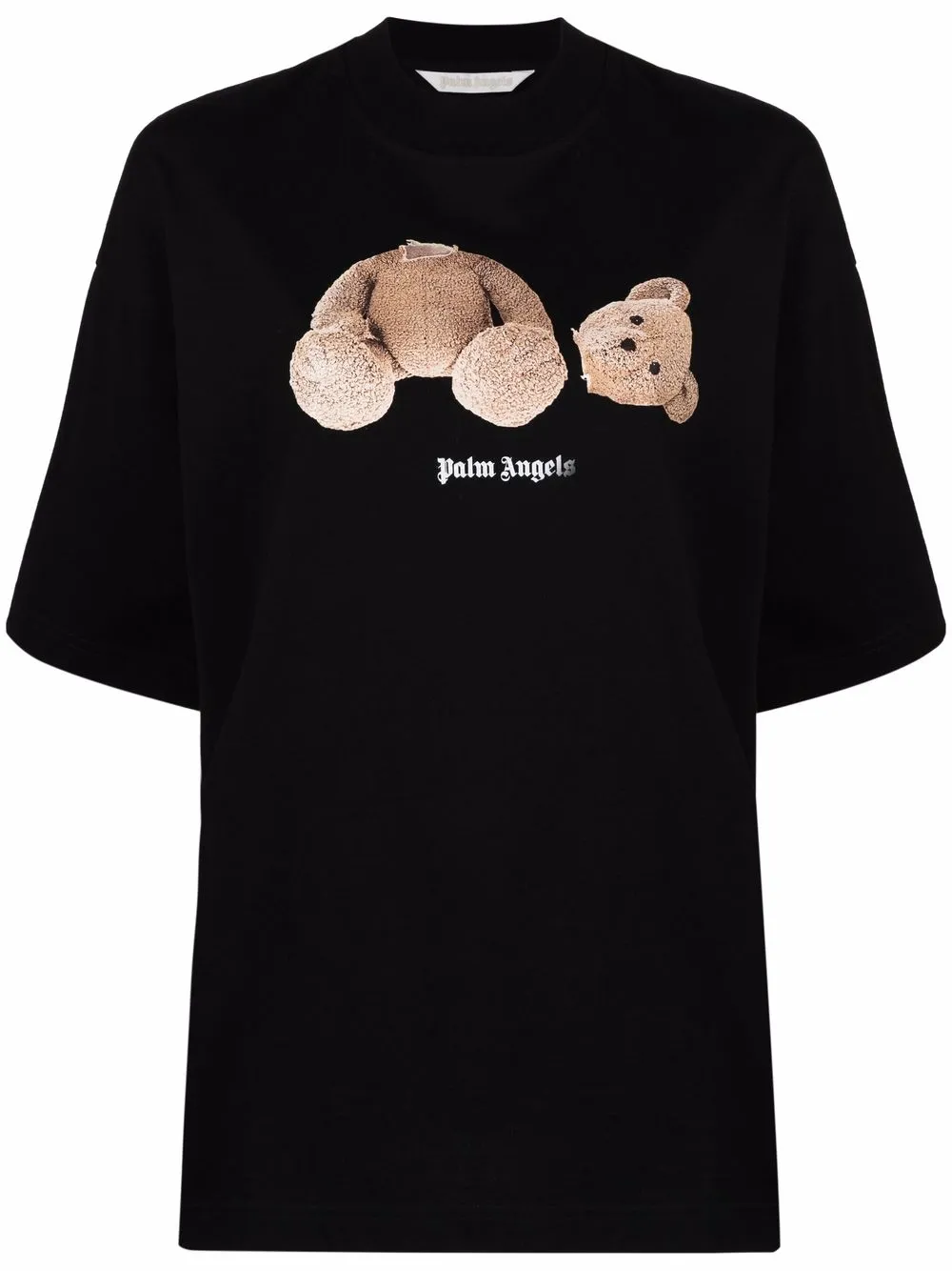 

Palm Angels playera con estampado gráfico - Negro