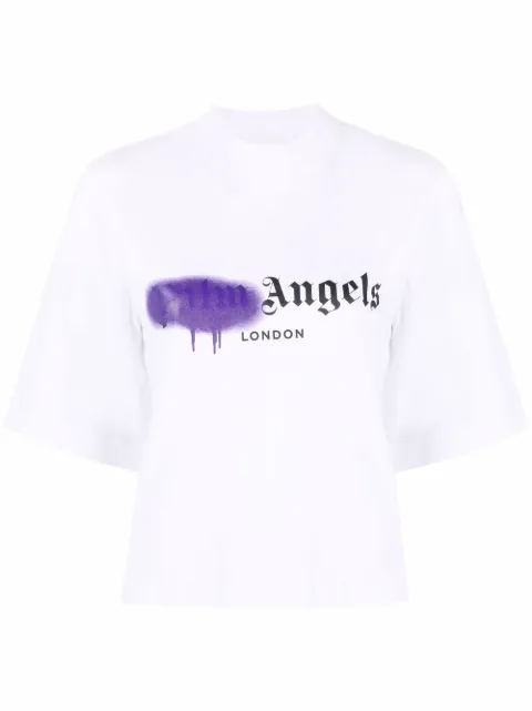 Palm Angels logo-print short-sleeve T-shirt