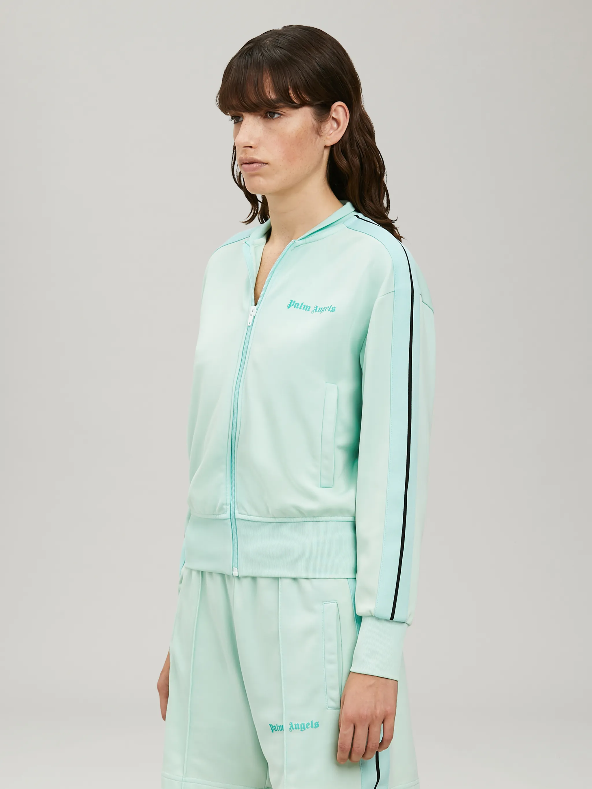 FLUO GREEN TRACK JACKET Palm Angels® Official