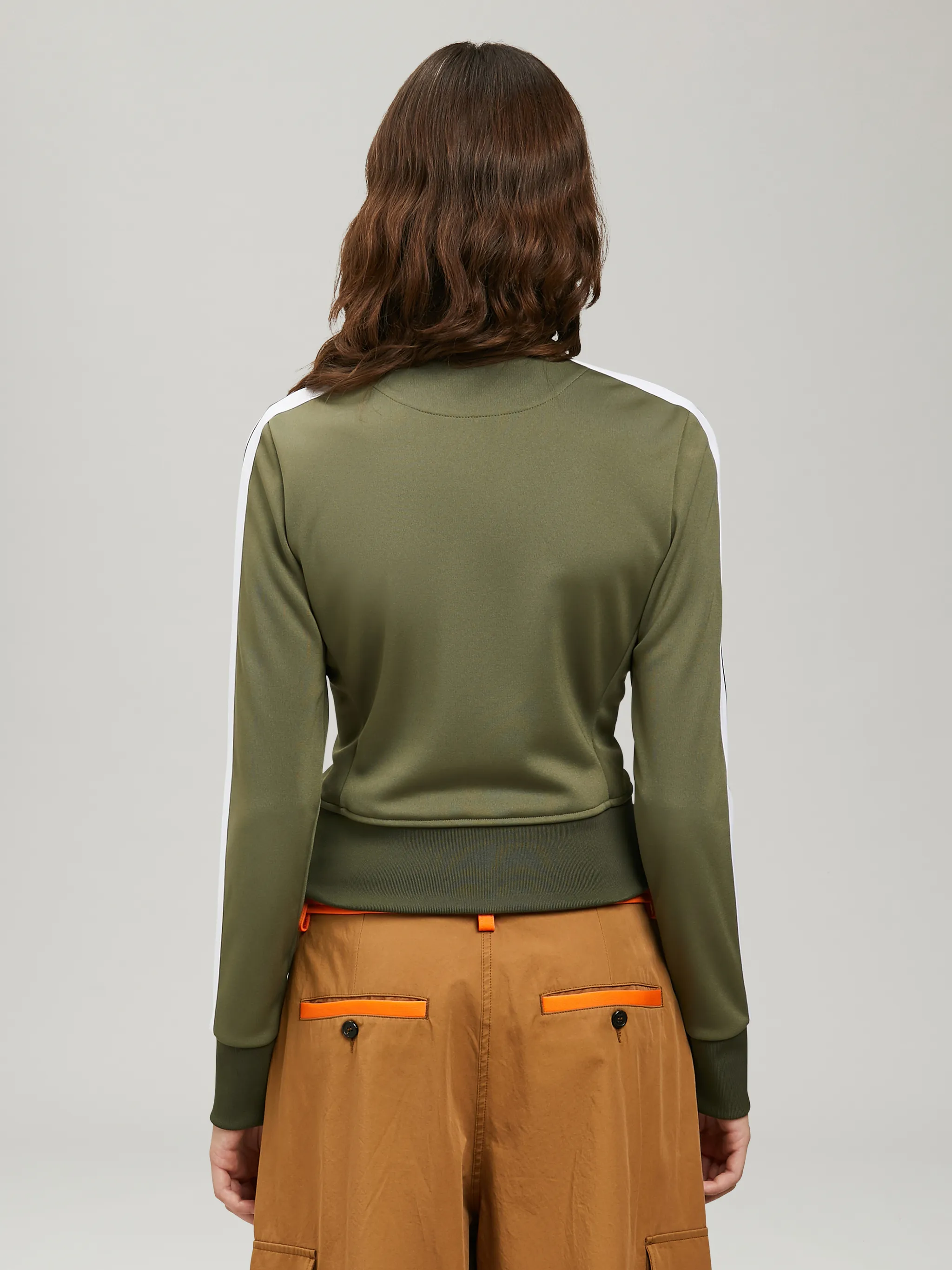 FITTED TRACK JACKET Palm Angels® Official