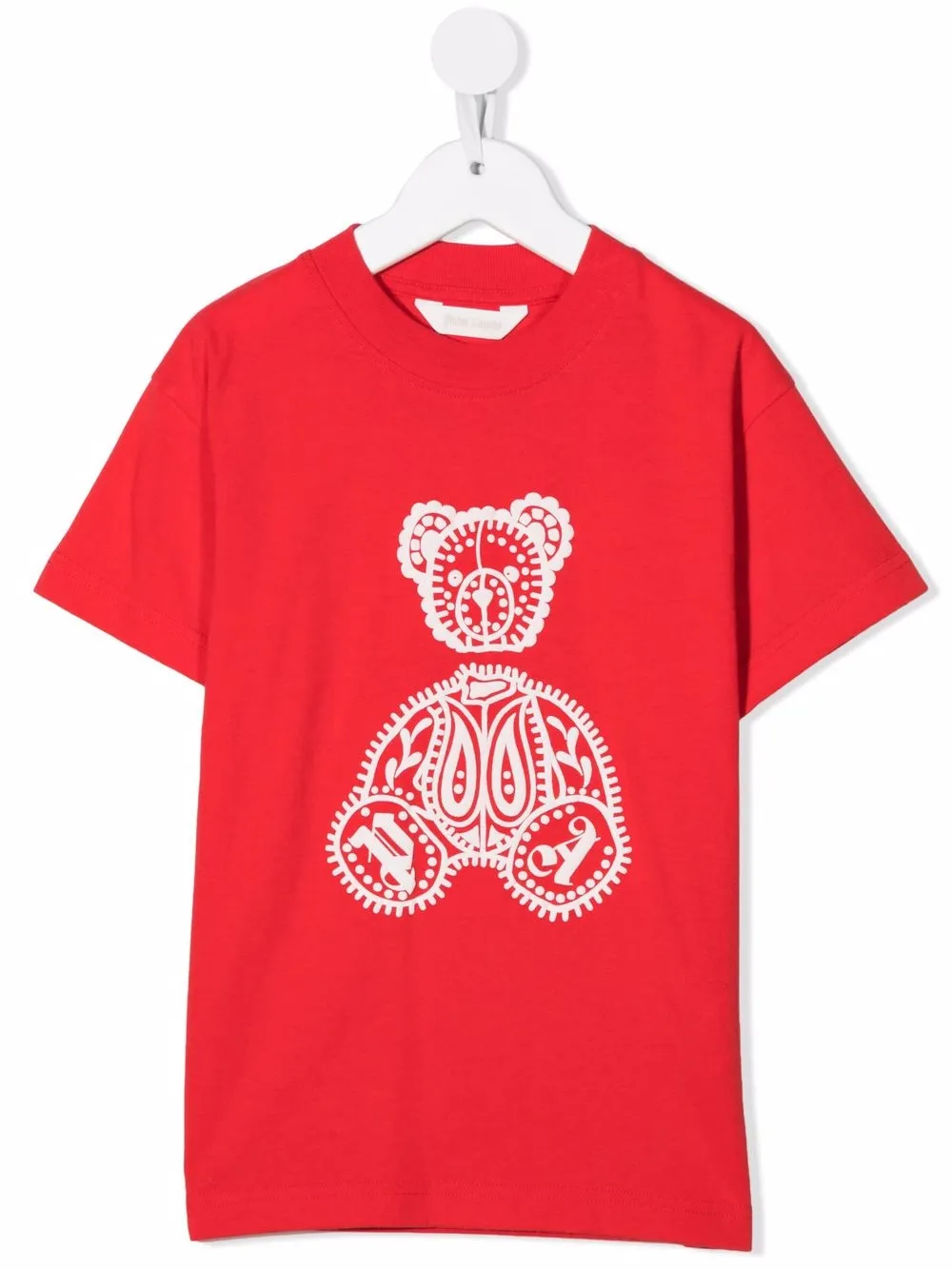 

Palm Angels Kids playera Paisley Bear - Rojo