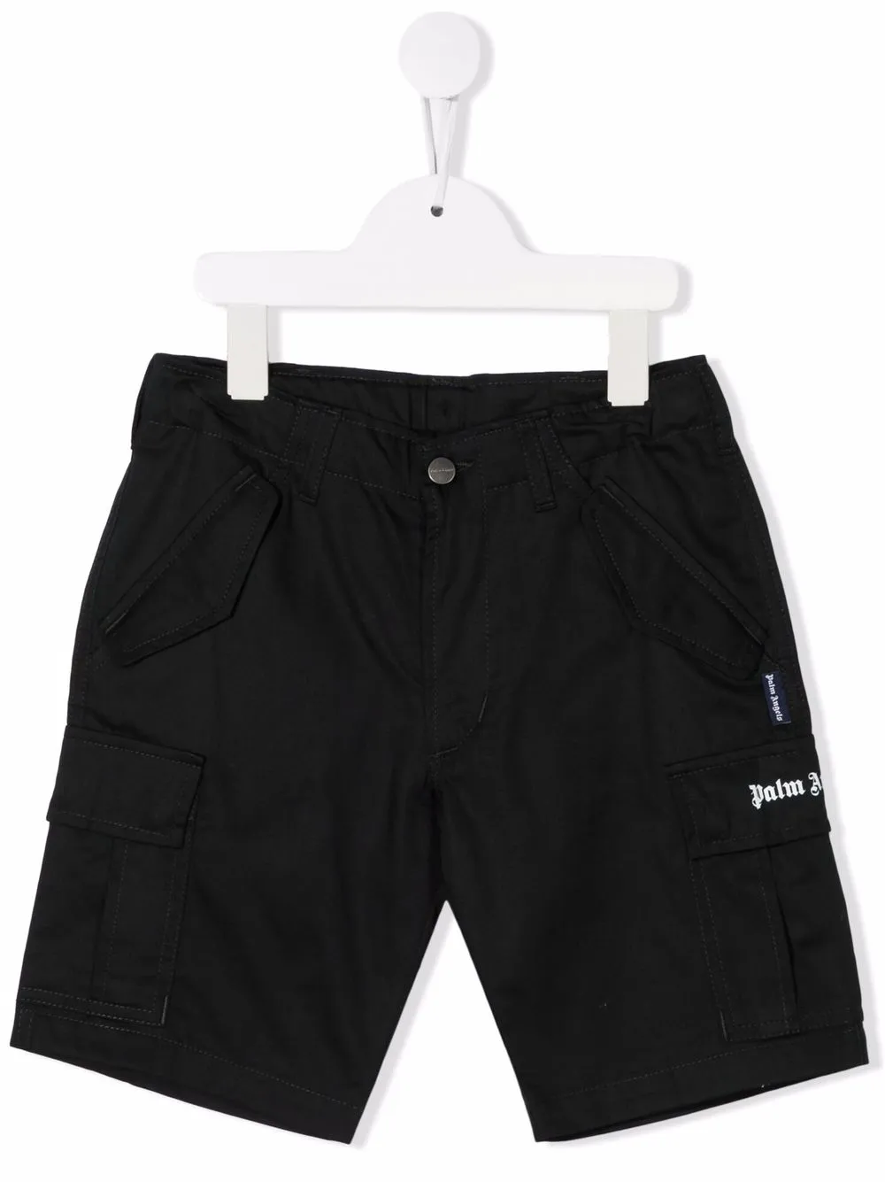 

Palm Angels Kids bermudas cargo con logo - Azul