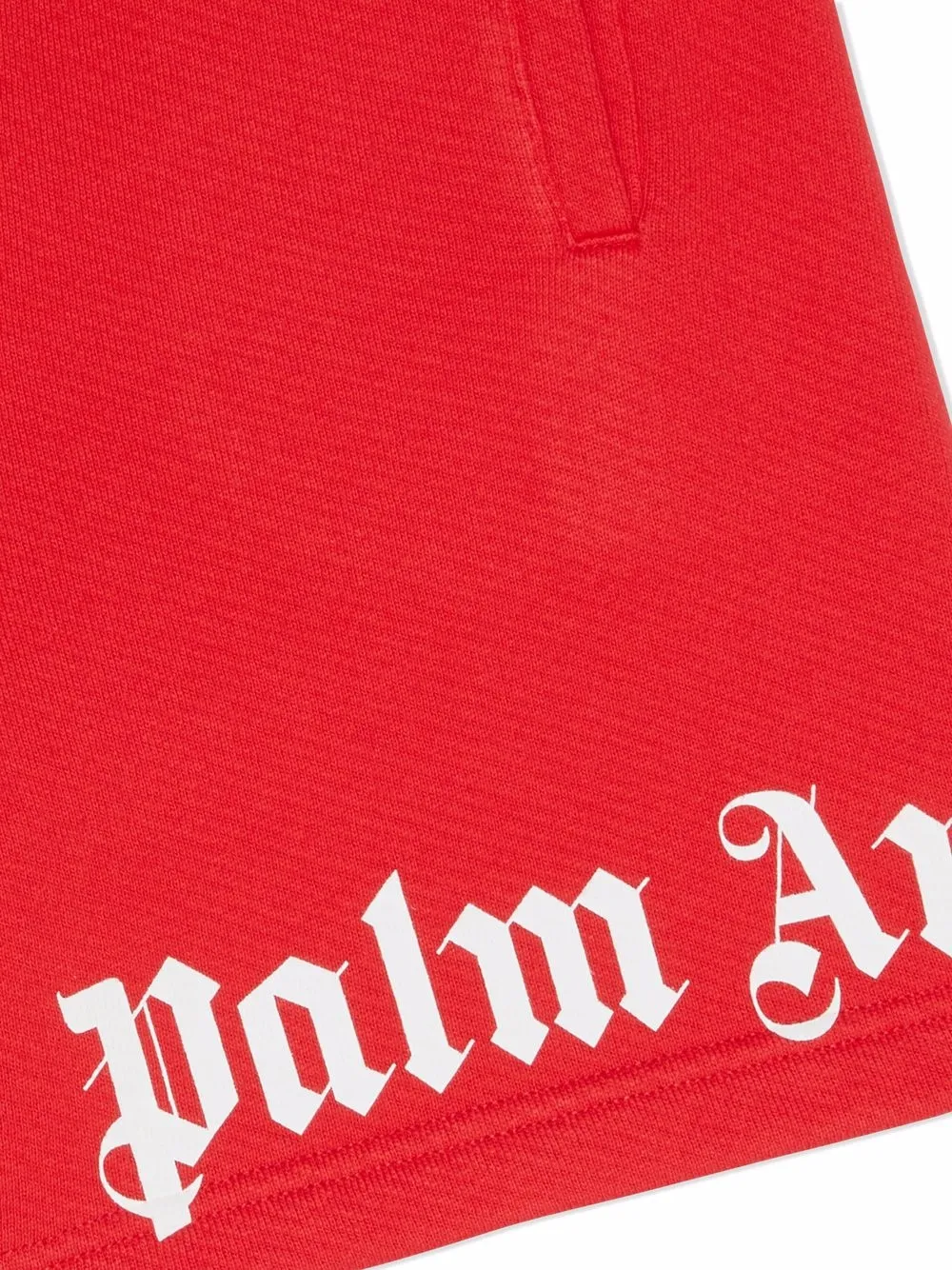 Palm Angels Kids Shorts met trekkoord Rood