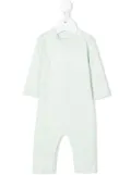 Palm Angels Kids logo-print romper - Blue