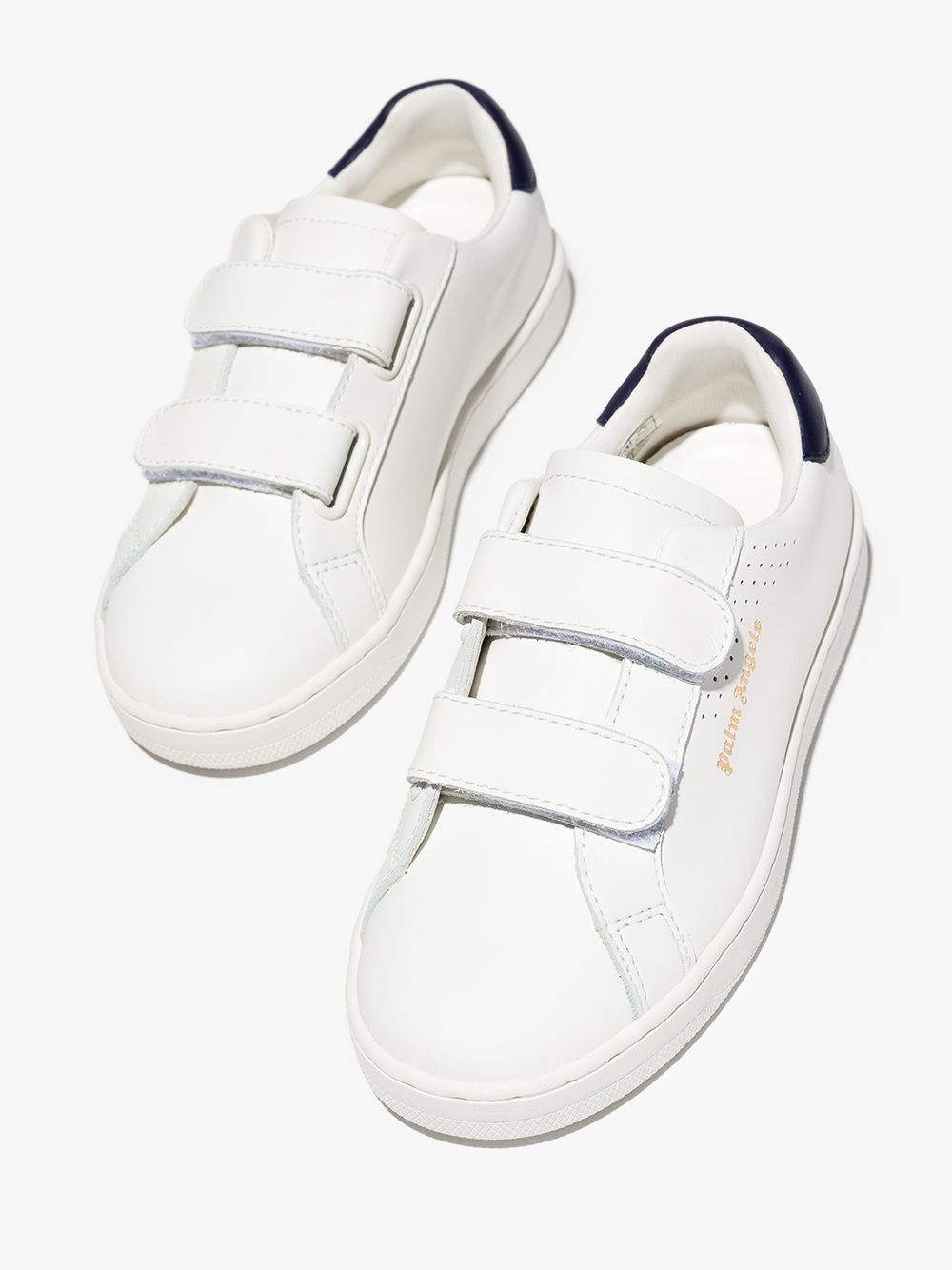 Shop Palm Angels Palm One Touch-strap Sneakers In White