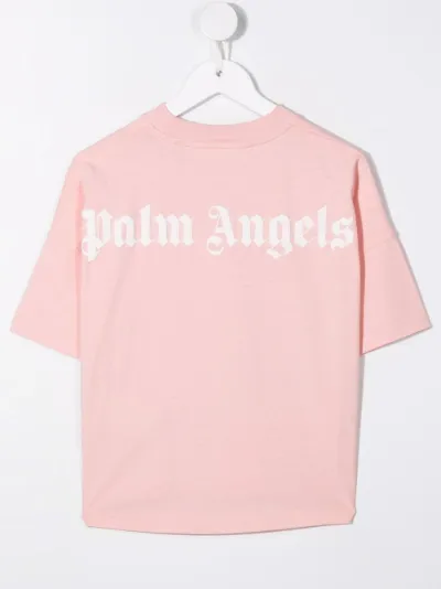 print cotton T-shirt | Palm Angels Kids 