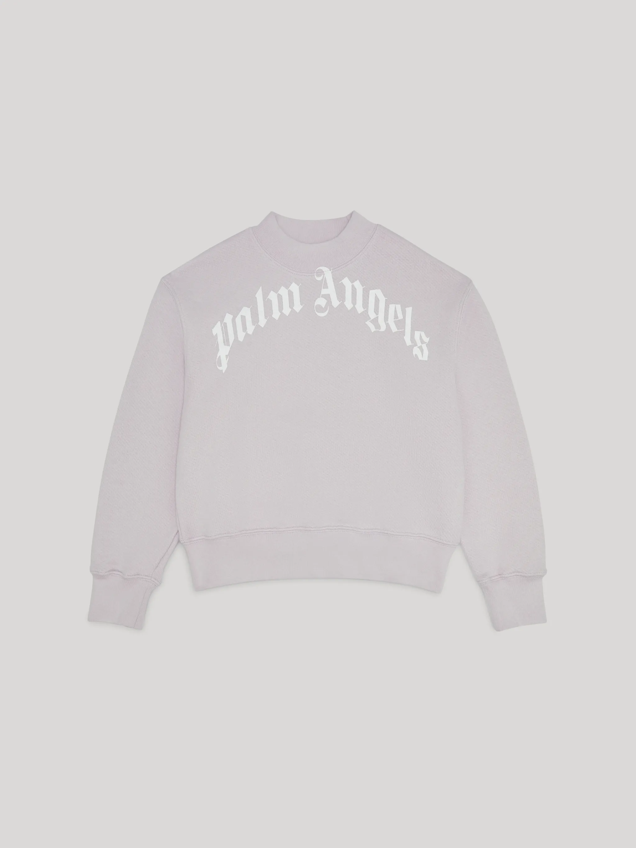 CURVED LOGO SWEATSHIRT