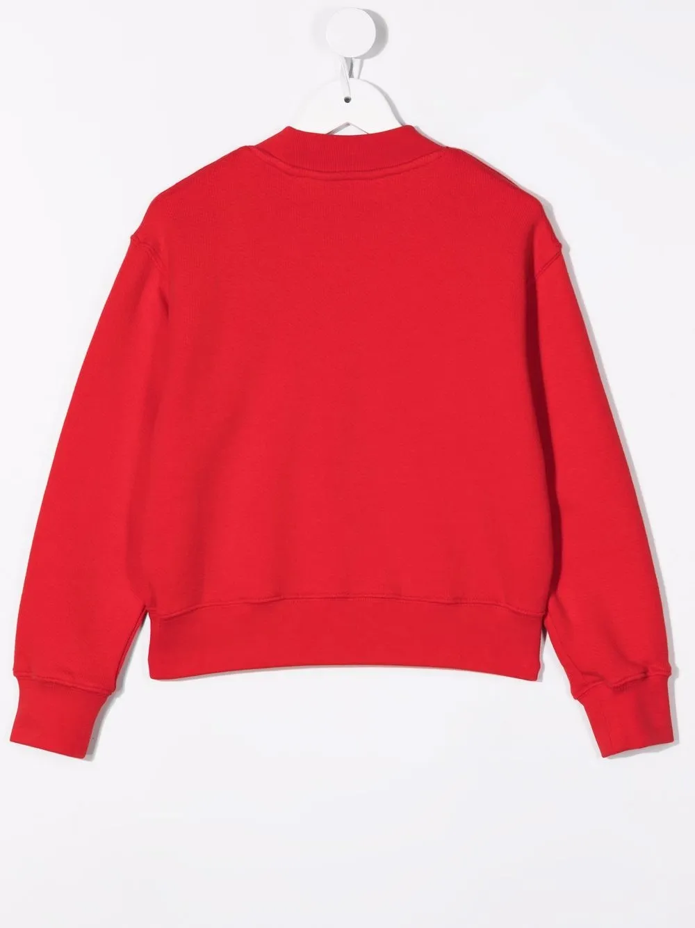 Palm Angels Kids Sweater met logoprint - Rood