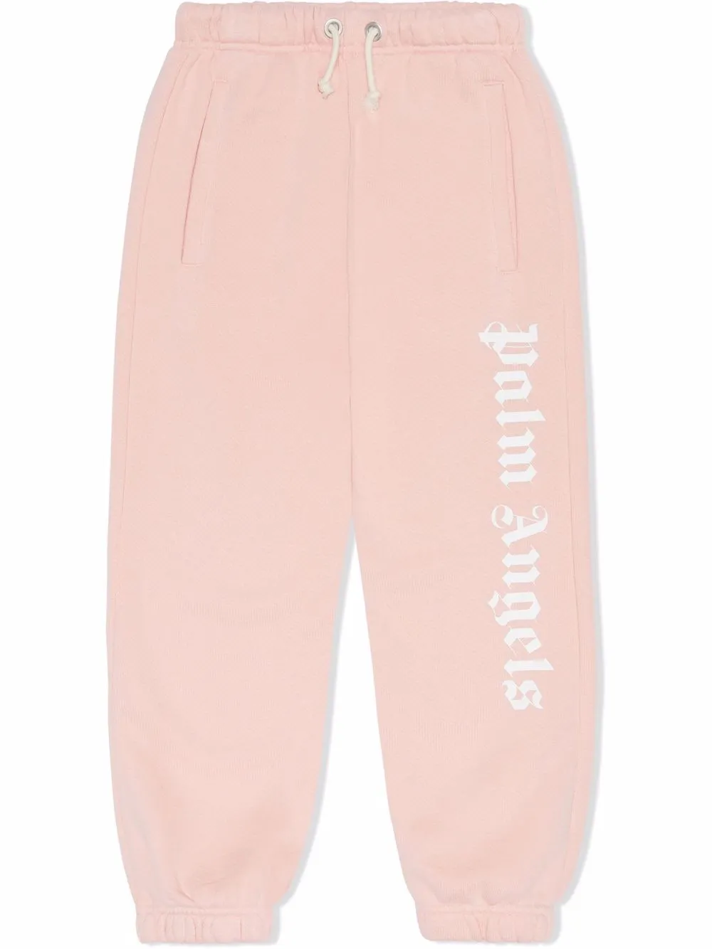 Palm Angels Kids logo-print track pants - Pink