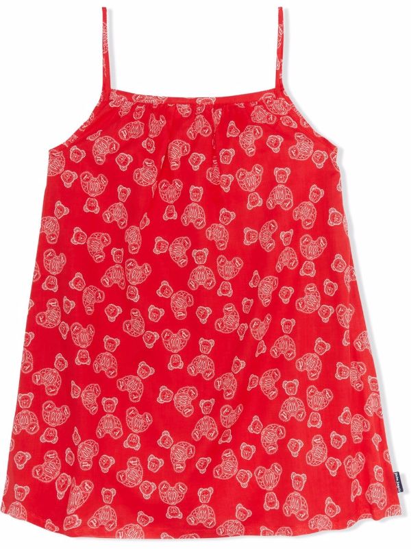 teddy slip dress